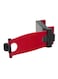 Bluelans - Auto Car Steering Wheel Mount Holder Rubber Band For Iphone Smartphone Red
