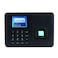 Generic-Intelligent Biometric Fingerprint Password Attendance Machine Employee Checking-in Recorder 2.4 inch TFT LCD Screen DC 5V Time Attendance Clock