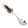 Home Pro Slotted Spoon Silver And Black