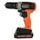 Black &amp; Decker Drill Driver Orange And Black 18V