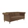 In House Serena 2 In 1 Sofabed Velvet Upholstered - Light Brown