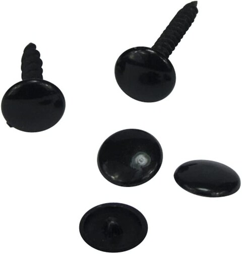 Robustline Gypsum Caps For Drywall Screws Screw Covers Black
