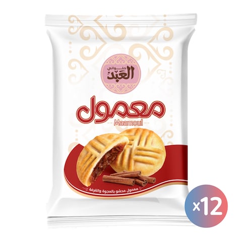 العبد معمول محشو بالعجوة والقرفة - 12 قطعة