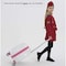 FITTO Costume Flight Attendant Dress Pretend Play Uniform for Kids