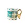 Angel Wing Handle Mugs Porcelain Coffee Gold Rim Ceramic Tea Mug Cups