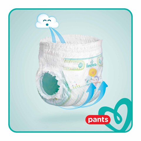 Pampers Baby Pants Diapers, 6 Extra Large, 16+ kg - 48 Diapers