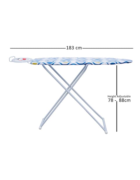 Ironing Board - Smooth and comfortable ironing, Non-Slip Feet 107cm x 36cm - Whirl
