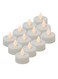 Generic 12-Piece Led Tealight Candle Set White