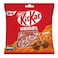 Nestle KitKat Miniatures Crispy Wafer Finger Covered with Caramel Chocolate, 110g
