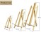 Generic 30cm A4/A3 Beech Wood Table Easel For Artist Easel Painting Craft Wooden Stand For Party Decoration Art Supplies 30cm/40cm/50cm