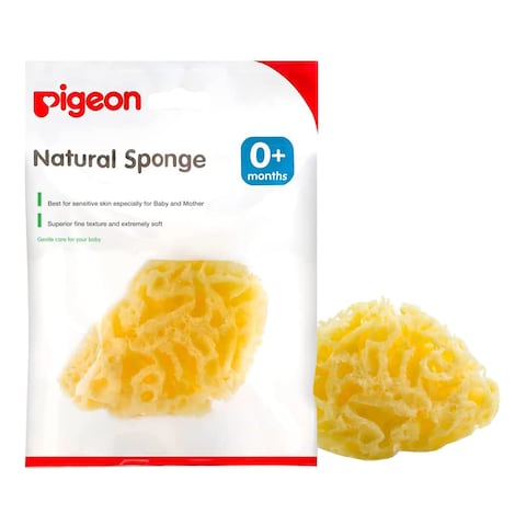 Buy Pigeon Natural Sponge Yellow Large in UAE