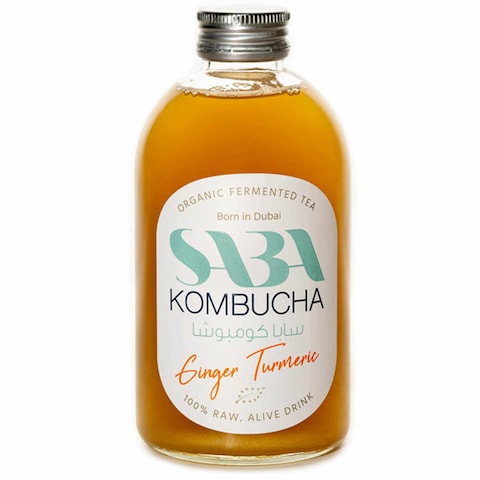 Saba Kombucha Ginger Turmeric Drink 275ml