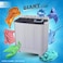 GRATUS 10KG Load semi AUTO washing machine. SMOOTH LAUNDRY Machine -GSW10KCDX