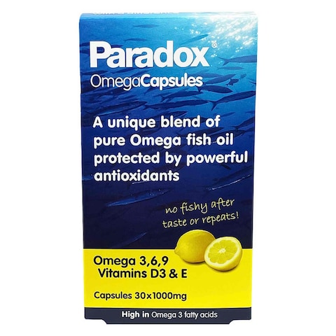 Paradox Omega 1000mg 30 Capsules