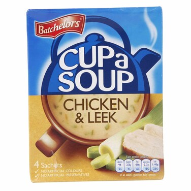 BATCHELORS CUPASOUP CHICKEN&amp;LEK4PCS