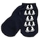 Aiwanto 1Pair Children Socks Cotton Warm Baby Socks Children Anti Slip Socks(Dark Blue)