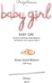 Generic Baby Girl Foil Letter Balloons Banner Baby Sign Script Balloons Baby Shower Gender Reveal, 16&ldquo; Baby Pink
