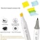 Generic 48 Colors Alcohol Markers Dual Tips Permanent Marker Pens Art Markers Highlighters Graphic Drawing Painting Art Dual Tip Sketch Pen