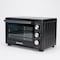 DOMEA&reg; Electric Toaster Oven   Counter Top Oven With Rotisserie function   Grill And Cooking Tray   Adjustable Heat Settings   60 Minutes Timer   25 L,1600W