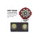 One Piece 7 inches 51W Red, LED Spot Light, Flood Beam LED Work Light Bar for Jeep, Truck, Car ATV SUV 4X4 Truck Driving Lamp, Aluminum Housing Material, and IP67 Waterproof Rating