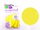 Sempertex 3 pcs, 24" Round Balloons, Fashion Yellow, Latex Balloon