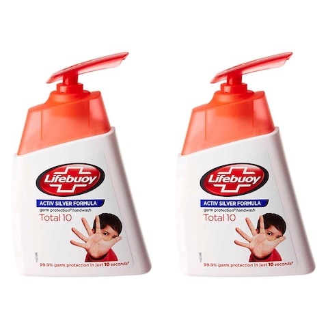 Lifebuoy Total 10 Hand Wash 200ml x Pack of 2
