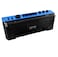Echo Audio Retro Blast Bluetooth Boombox, Portable Cassette/Tape Player, AM/FM/SW 3 Band Radio, Two 8 W X-Bass Speakers, Voice Recorder, Headphone Jack, Supports USB and SD Cards (Blue)