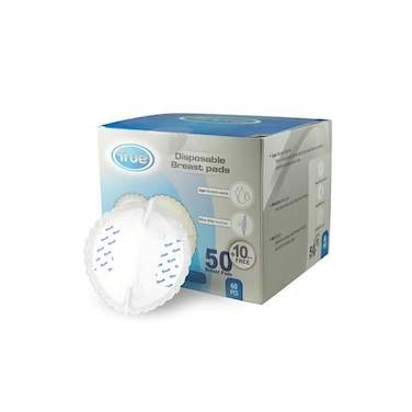 True Disposable Breast Pads - 60 Pieces