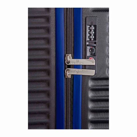Highland Dorain Luggage Spinner - 81 Cm - Black / Blue