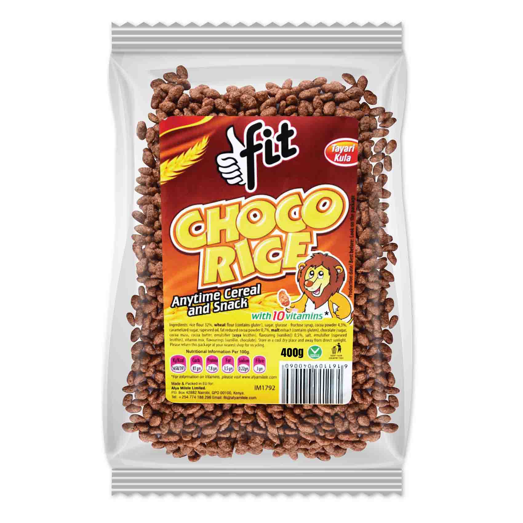 Fit Cereal Choco Rice 400G