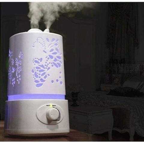 LED Ultrasonic Aroma Diffuser Humidifier, Aromatherapy Air Purifier Mist With 7 Auto Colors Changings, Also Mist Adjustment Mode (1500ML)
