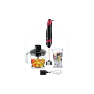 Westpoint Hand Blender with Chopper WF-9816 Red &amp; Black
