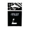 Pilot Sticky Chrome 3D Letter L