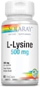 Solaray, L-Lysine, 500 Mg, 60 Vegcaps