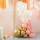 PEACH AND GOLD BALLOON ARCH KIT