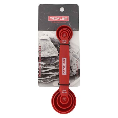 نيوفلام طقم ملاعق قياس - 16.5 سم