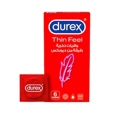 Durex Thin Feel Condoms 6 pieces