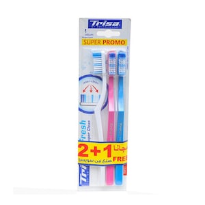 Fresh Toothbrush Medium 2+1
