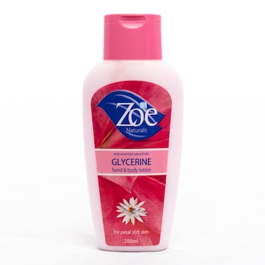 Zoe Body Lotion Glycerine 200Ml