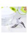 Generic Manual Food Chopper White/Green 13.6X10.6X13.2Centimeter