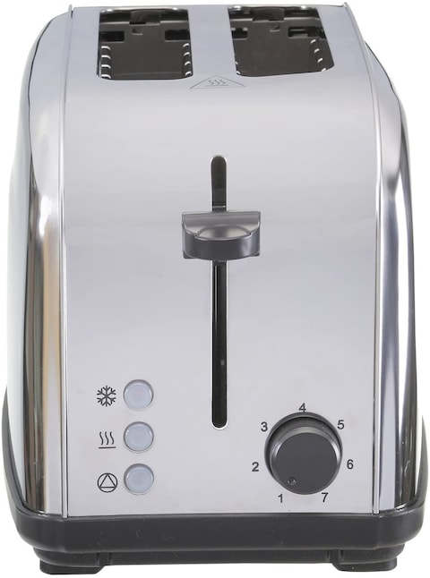 Black+Decker Toaster With Defrost, Reheat And Cancel Options, Silver (ET222-B5), 2 Year Warranty