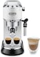 De'Longhi Dedica Style Pump Espresso Coffee Machine, EC685.W, White