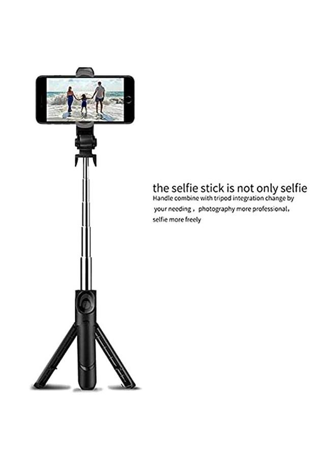 Generic Selfie Stick Tripod For Smartphone Black