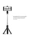 Generic Selfie Stick Tripod For Smartphone Black