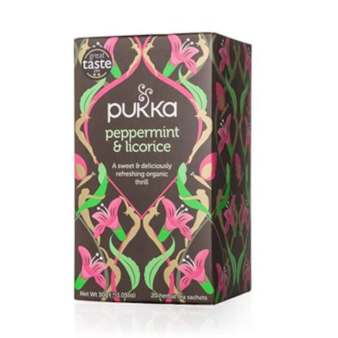 Pukka Tea Peppermint Licorice 20 Sachet