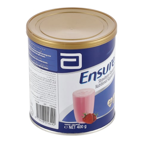Ensure Strawberry Flavoured Nutritional Supplement 400 gr