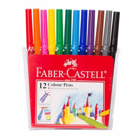 Faber-Castell Magic Color Pen Washable 12 Colors