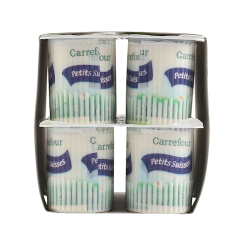 Carrefour Petit Suisse Yoghurt 60g Pack of 12