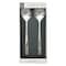 Home Deco Factory Inox Effect Stainless Steel Salad Servers 2 PCS