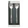 Home Deco Factory Inox Effect Stainless Steel Salad Servers 2 PCS